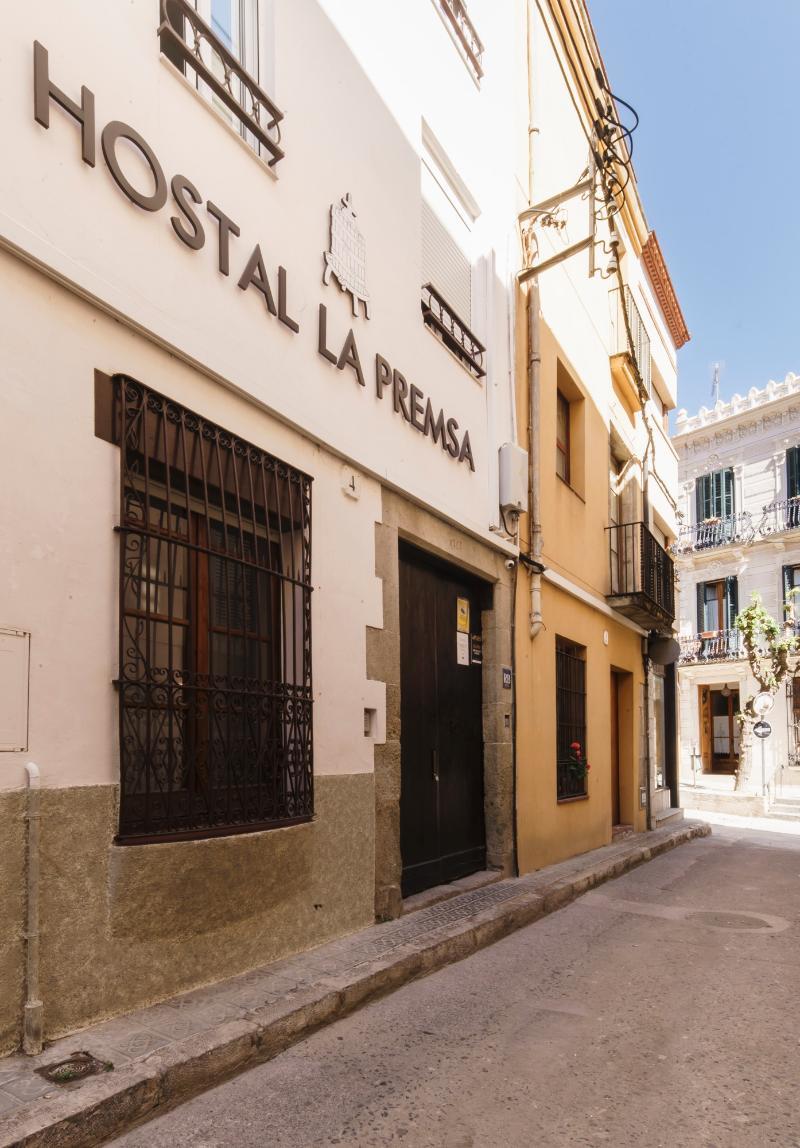 Hotel La Premsa Arenys de Mar Exterior foto